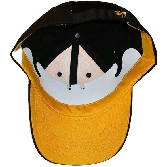 Georgia Tech Yellow Jackets Mens Yellow Black Strapback hat cap New Ncaa - Picture 2 of 4